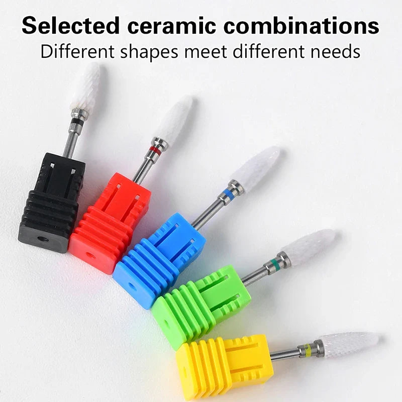Ceramic Nail Drill Bit | Electric Manicure & Pedicure Tool