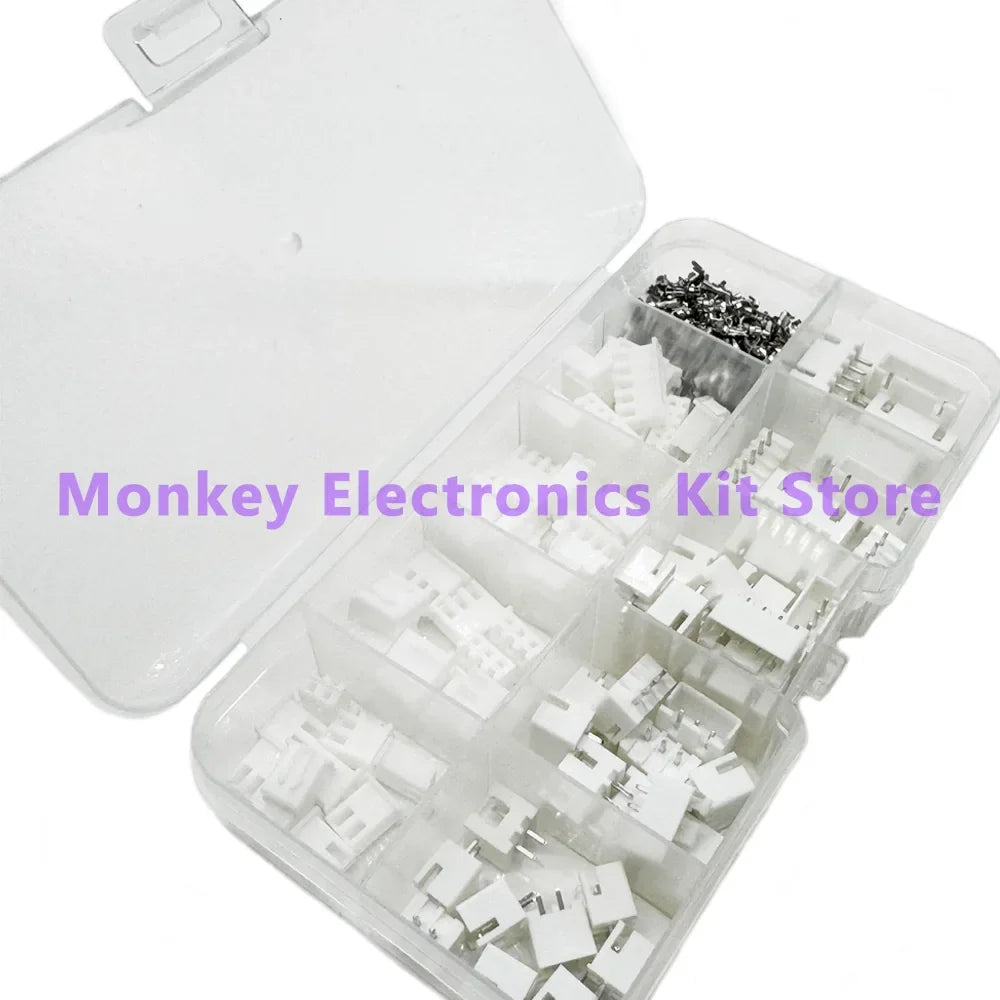 230Pcs JST PH 2.0mm XH 2.54mm Crimp Connector Terminal Kit