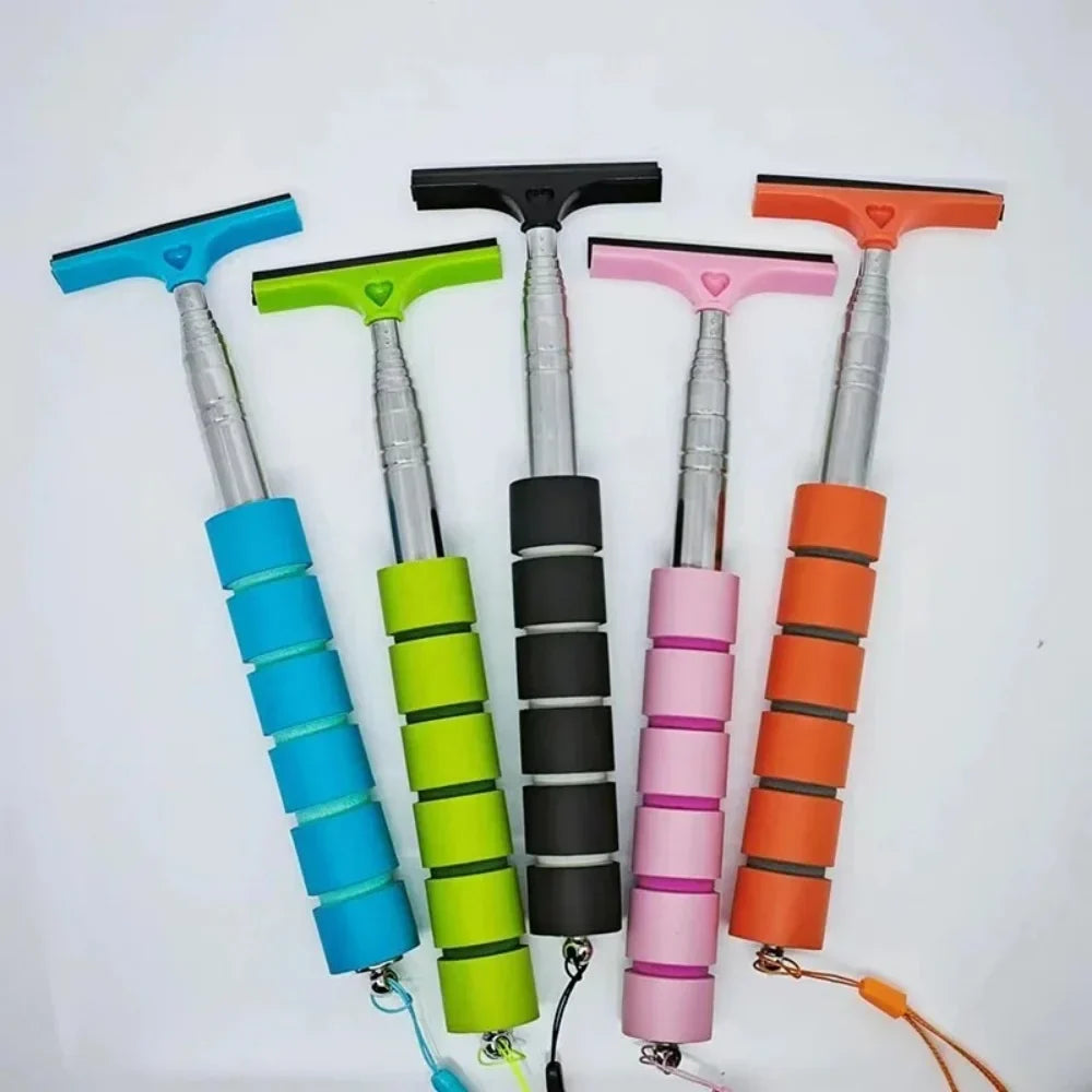 Telescopic Car Rearview Mirror Wiper & Cleaning Brush