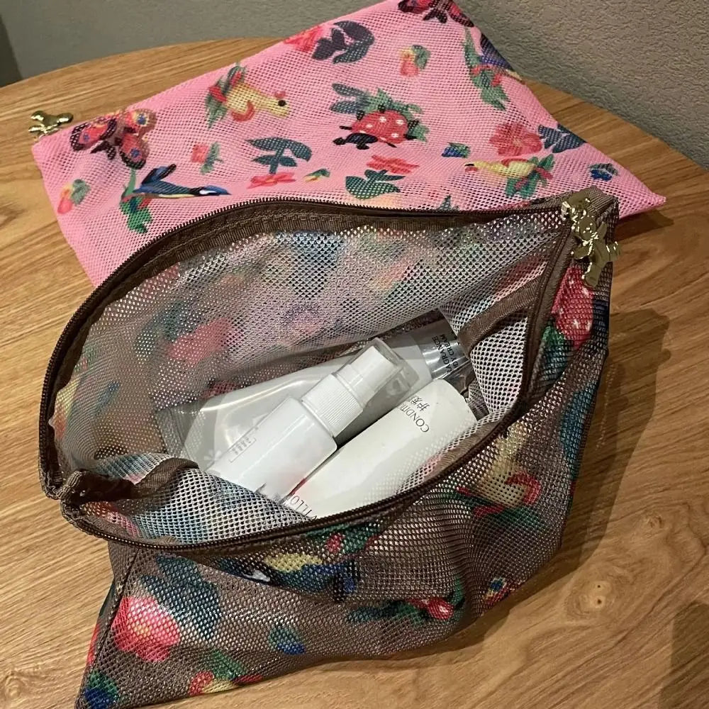 Japanese Cartoon Large Capacity Makeup Cosmetic Travel Bag