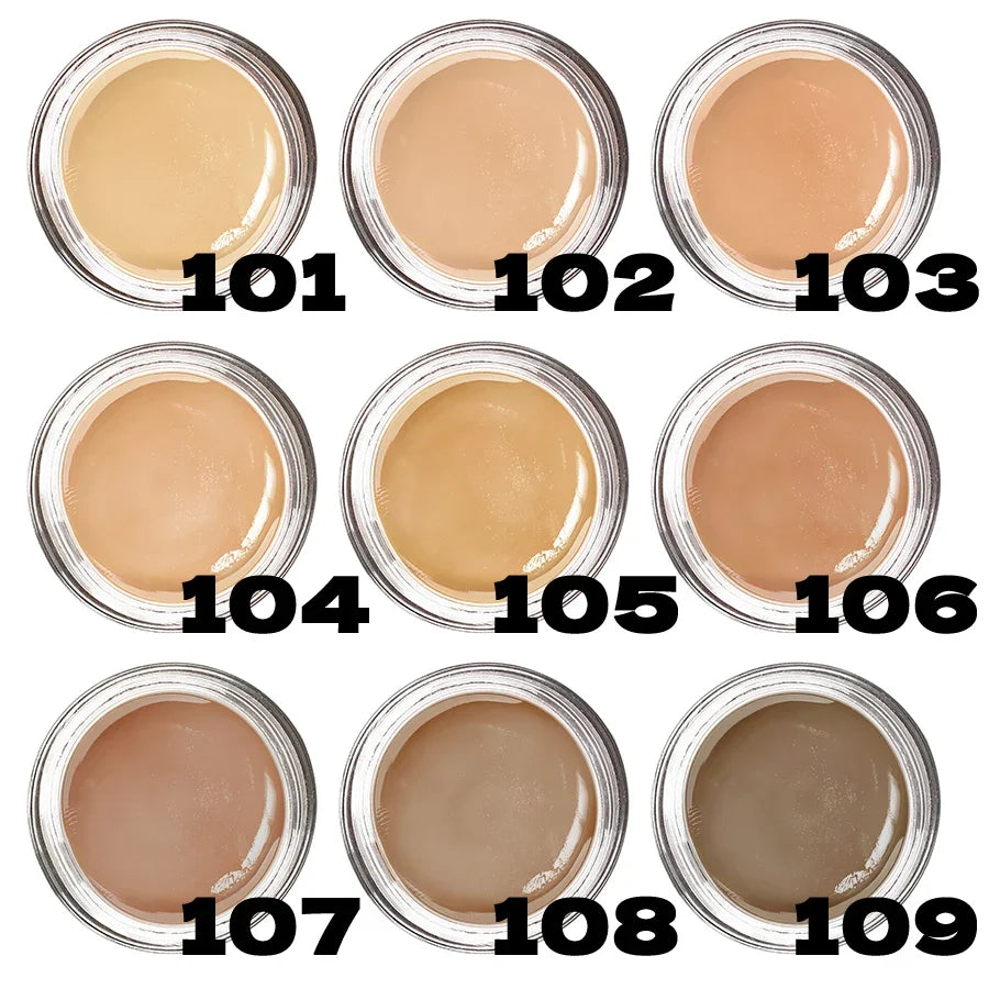 KAFURUX 9-Shade High Coverage Concealer BB Cream – Waterproof