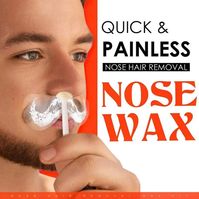 Nose Hair Wax Kit – Portable Nose Hair Removal with Cocoa Butter