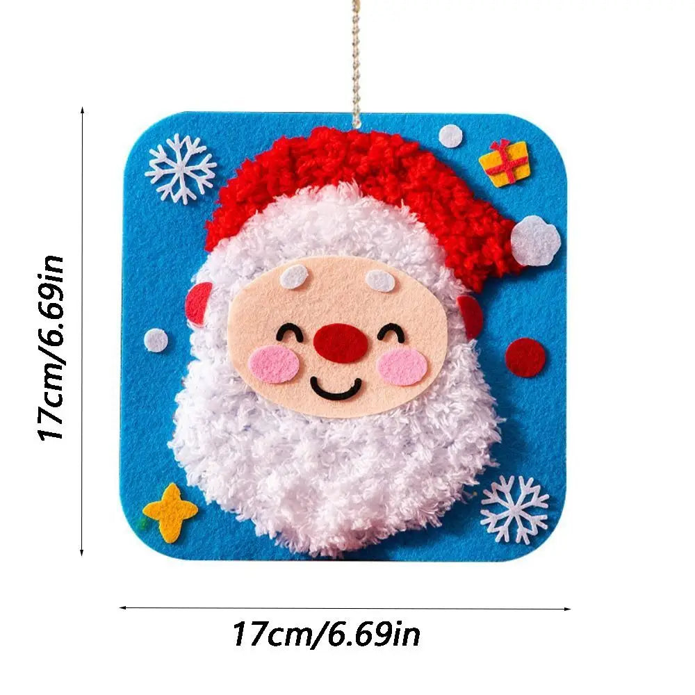 Non-woven Fabric Christmas Sewing Fun Threading Handicrafts DIY