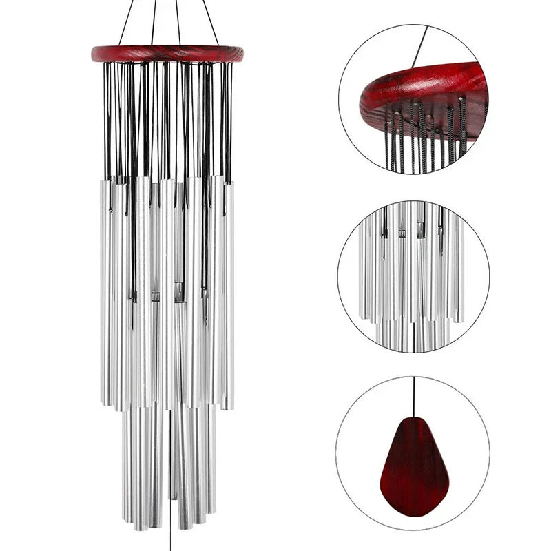 Large Deep Tone Wind Chimes – Outdoor Garden Hanging Ornament