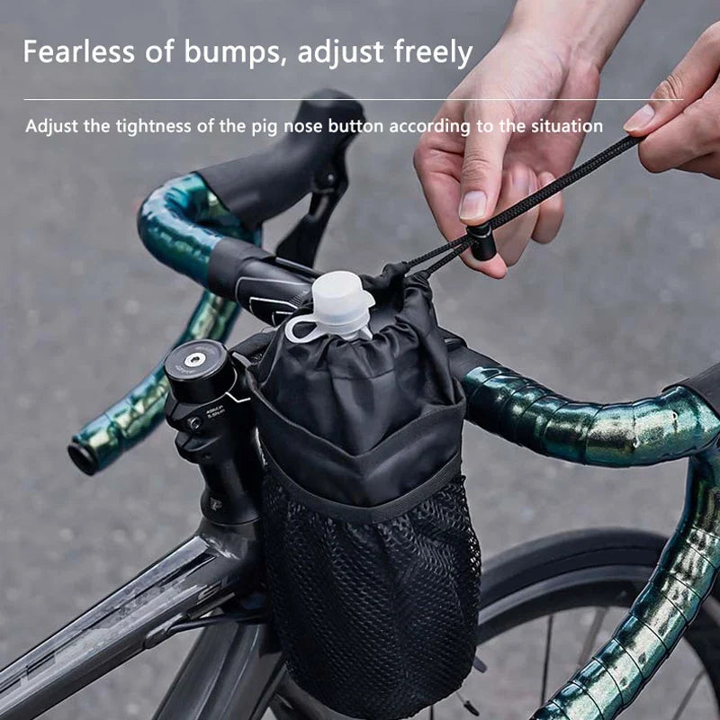 Insulated Bike Water Bottle Holder – Bicycle Handlebar Bag