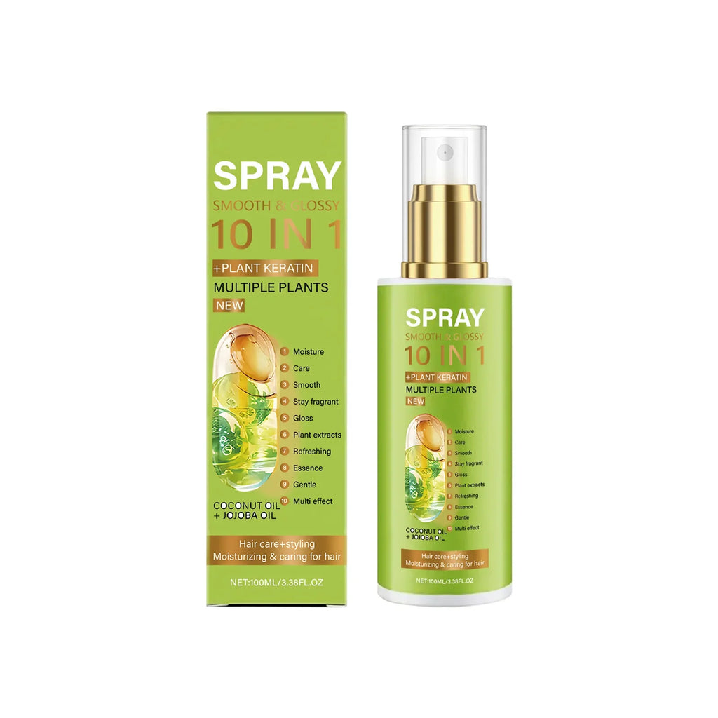 Volumizing Anti-Frizz Hair Spray – Smooth, Shiny & Moisturizing