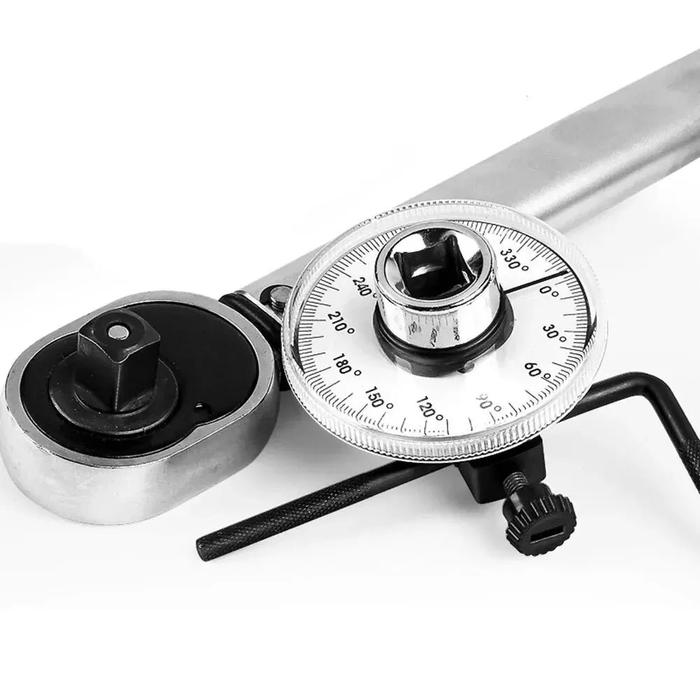 Automotive Angle Torque Gauge | 360° Dial Torquemeter Tool