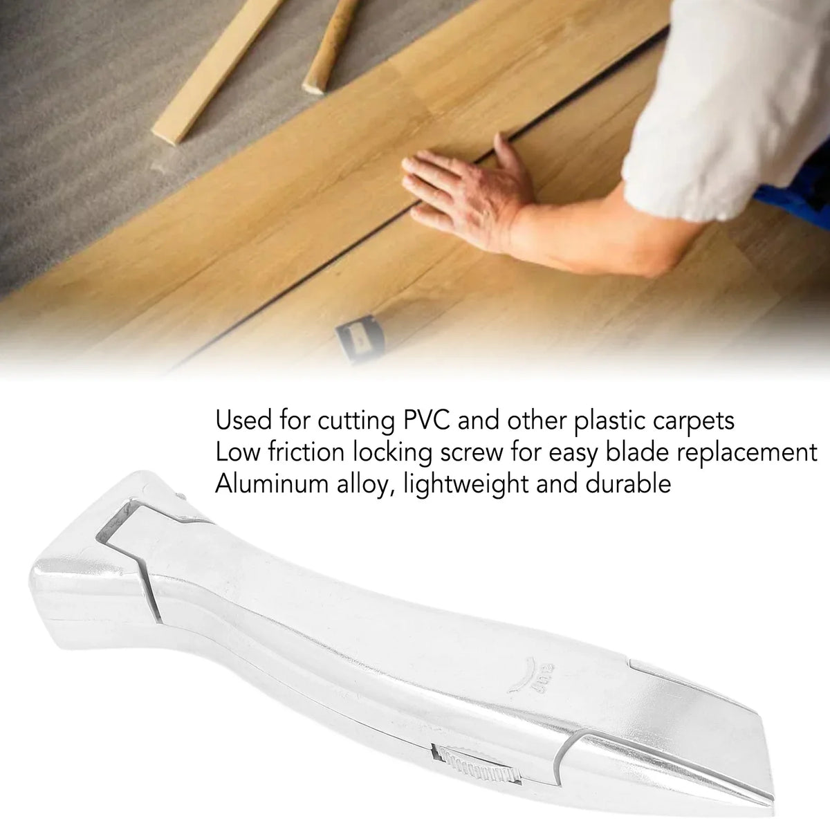Carpet Hook Tool PVC Plastic Flooring Cutting Knife Standard Utility