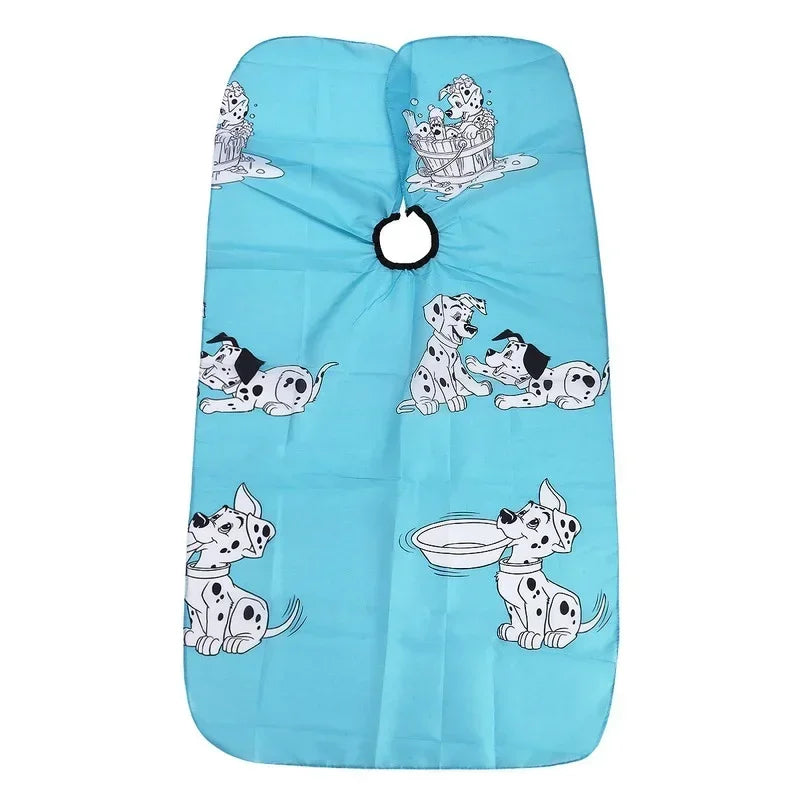 Kids Waterproof Cartoon Hair Cutting Cape | Children's Apron