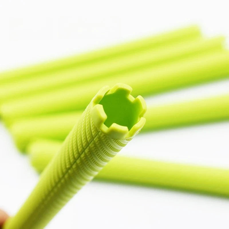 DIY Heatless Lengthened Hair Roller Stick Perm Tools Hollow Design