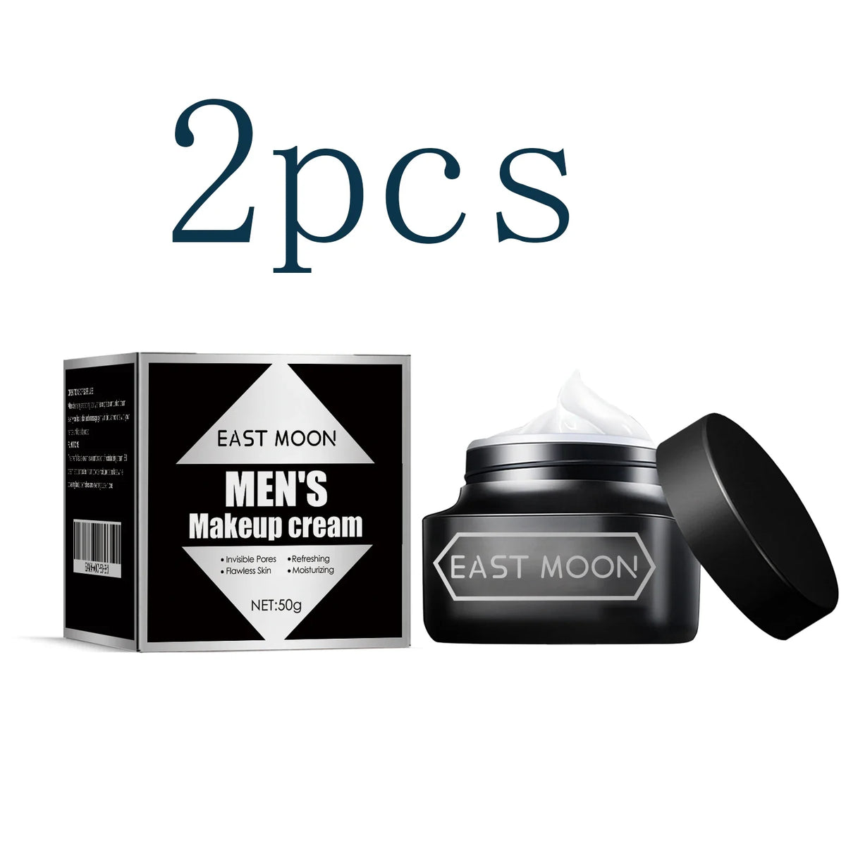 East Moon Men's Tone-Up Cream | Brighten, Conceal & Hydrate