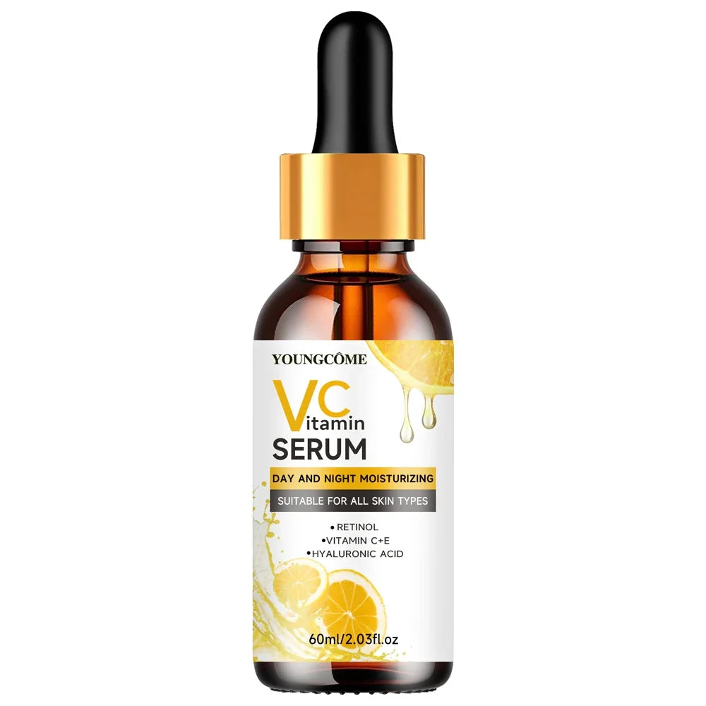 YOUNGCOME Vitamin C+e Retinol Day Night Face Serum Hyaluronic Acid