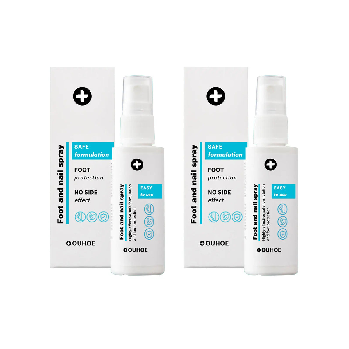 Foot Deodorant Spray – Odor Control, Moisturizing & Nail Care