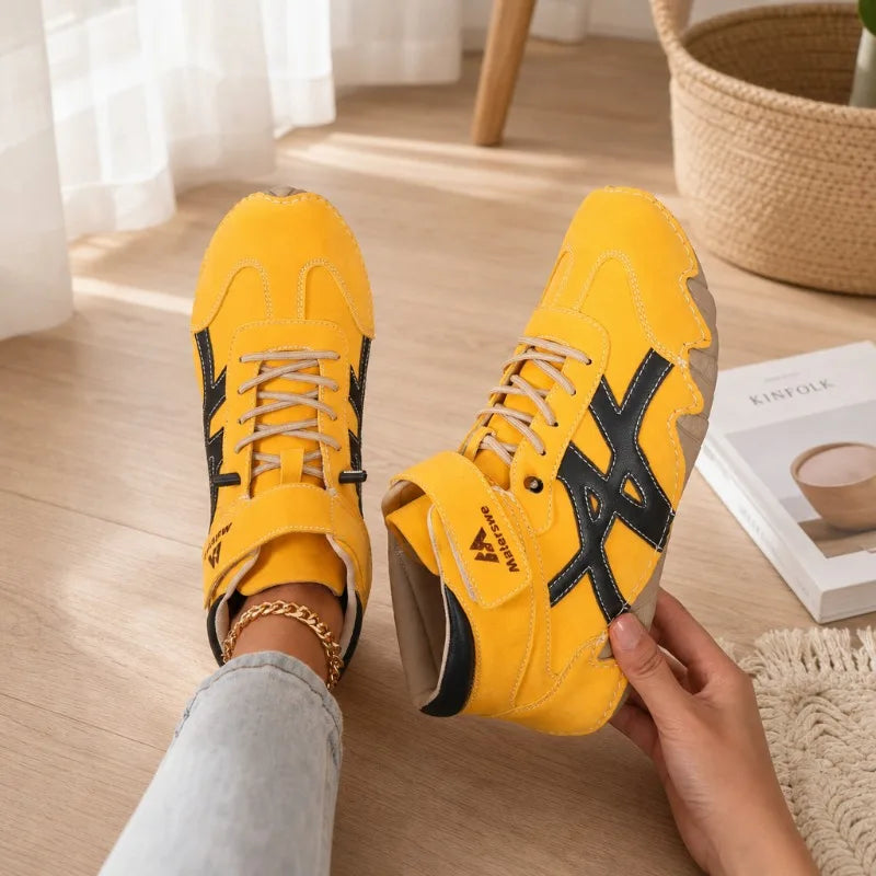 ZULIWAGN Women's Flat Sneakers – Lightweight Casual Trainers