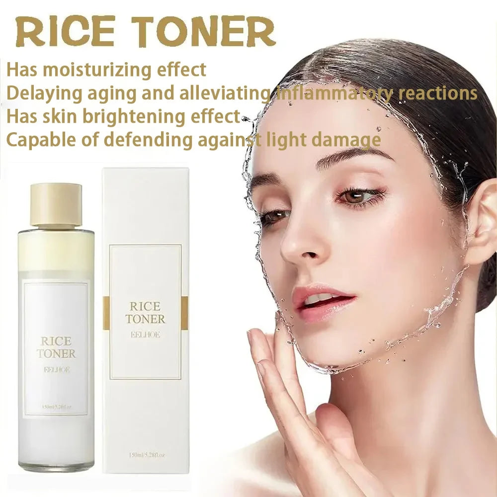 150ml Rice Toner for Moisturizing and Skin Care
