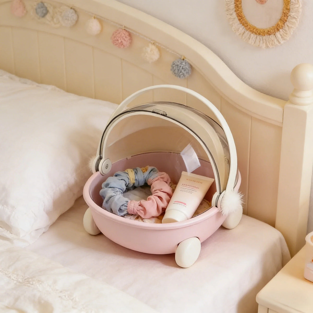 Matrabbu Mokoko Doll Stroller Storage Box Space Module Sleep Cradle