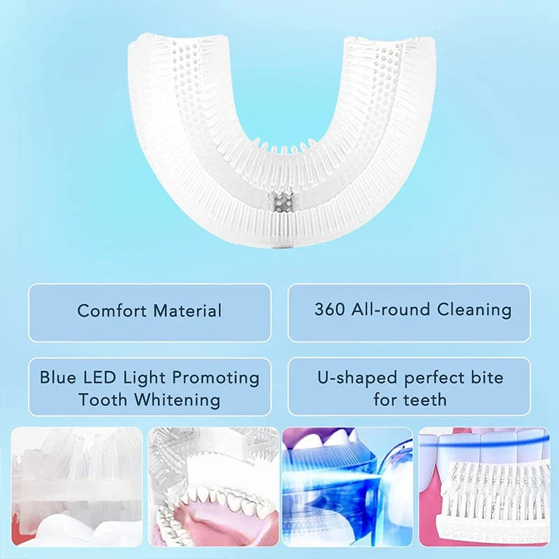 U-Shaped Electric Toothbrush | Wireless Charging | MIKO NICE
