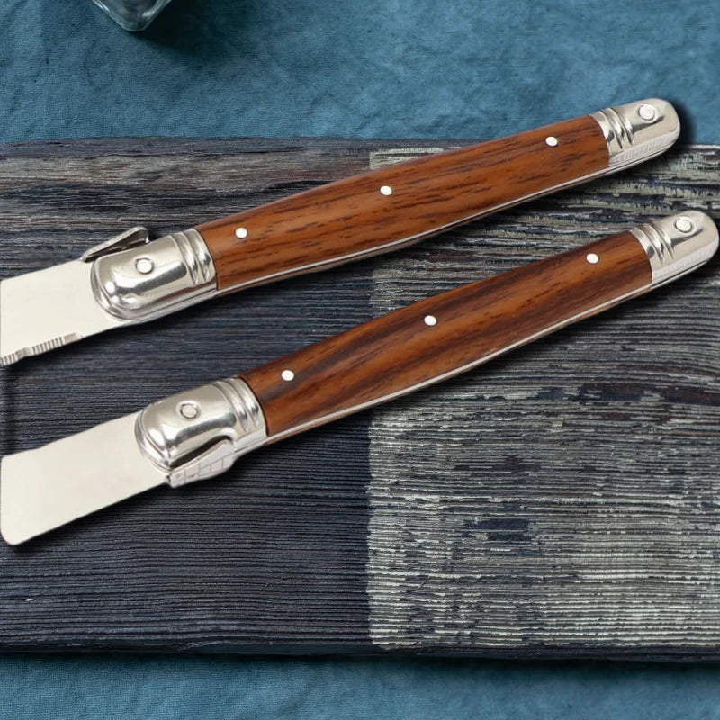 Serrated Steak Knives Set 1–8 Pc | Full Tang Wood Handle