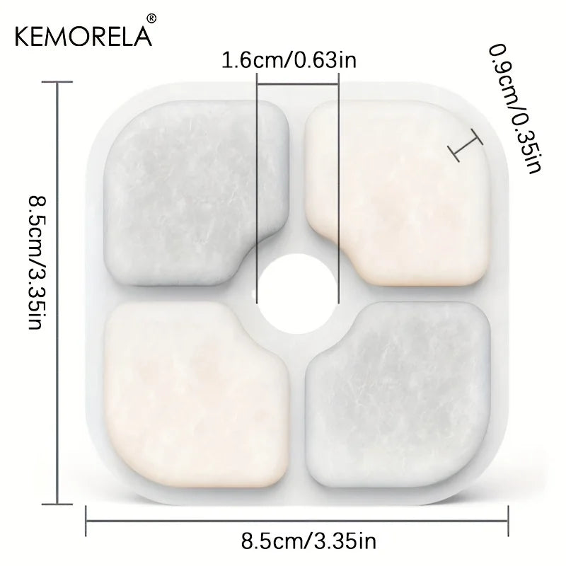 KEMORELA 6/12 Replacement Filter Chips – Pet Cat Water Fountain