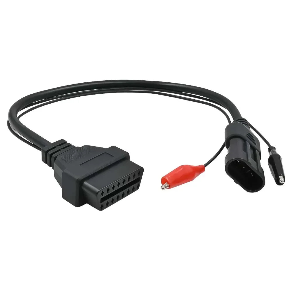 OBD2 3-Pin to 16-Pin Adapter Cable for Fiat, Lancia & Alfa Romeo