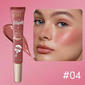 USHAS Korean Liquid Blush – Multi-Use Cream for Cheeks, Lips & Eyes