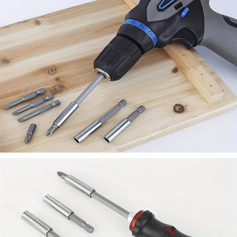 Magnetic Drill Bit Holder 1/4" Hex Extension Socket | Power Tool