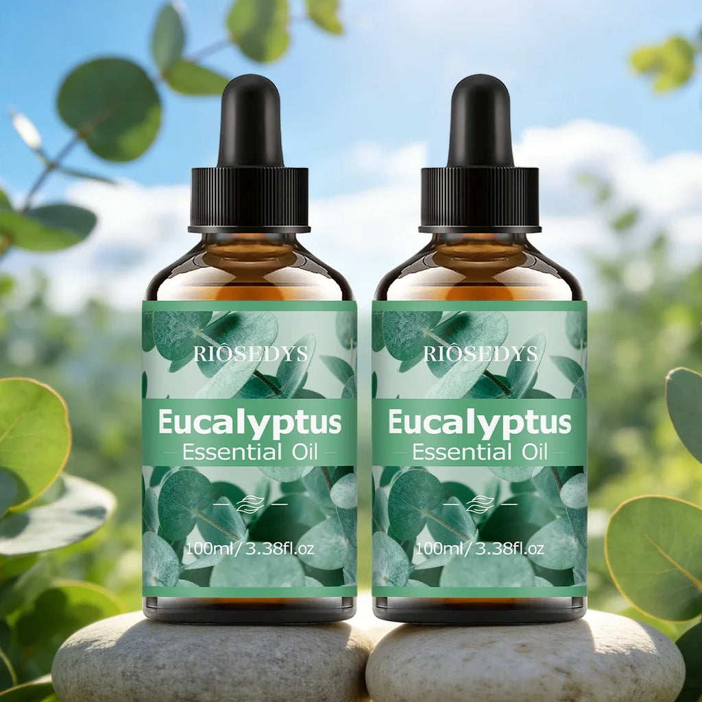 RIÔSEDYS 100ml Eucalyptus Essential Oil – Massage & Skincare