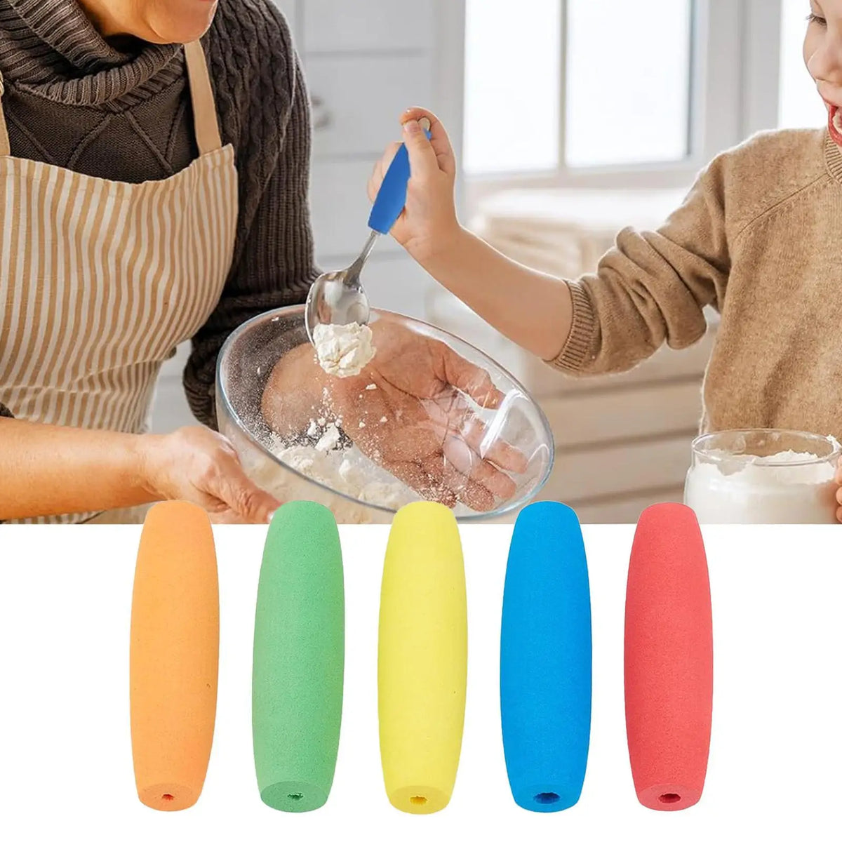 10-Pack Foam Grip Tubing – Anti-Slip Handle Padding for Utensils