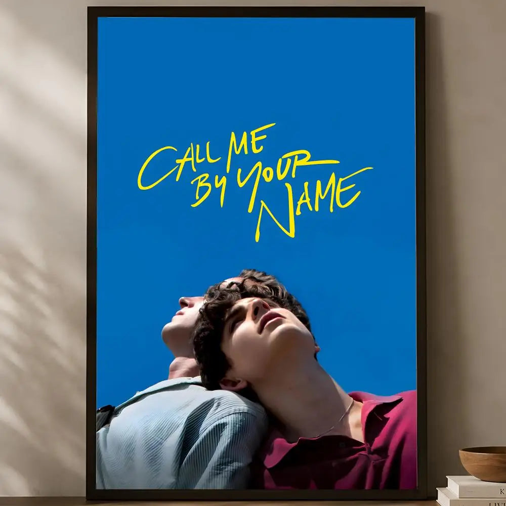 Call Me by Your Name Movie Poster – HD Self-Stick PVC Wall Art