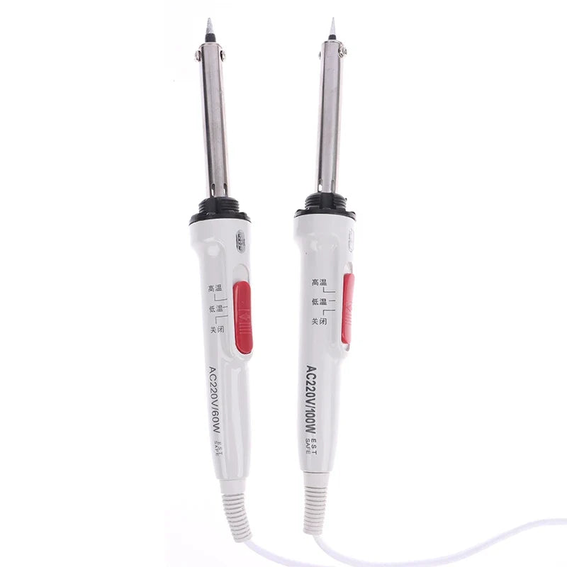 60W 100W Electric Soldering Iron Double Temperature Control Switch