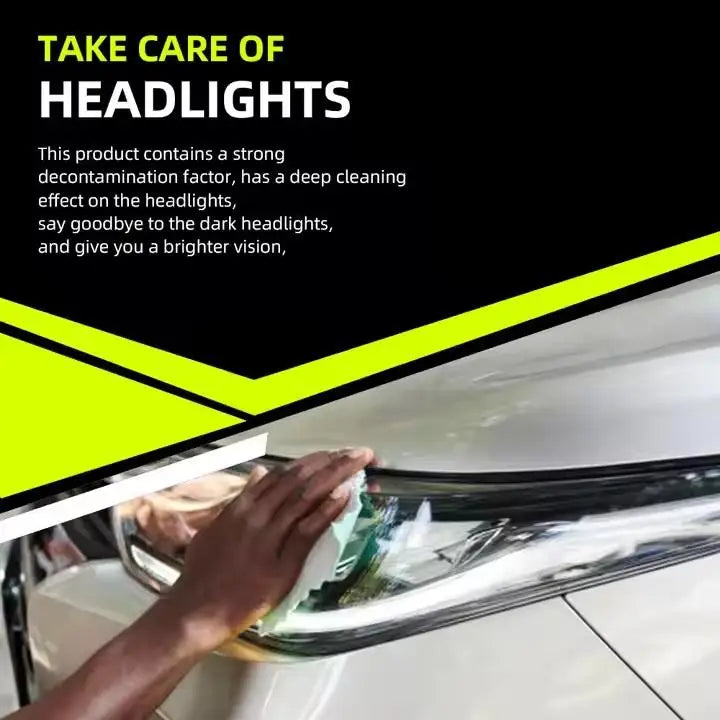Headlight Restoration Car Lights Polisher Repair Polishing Paste
