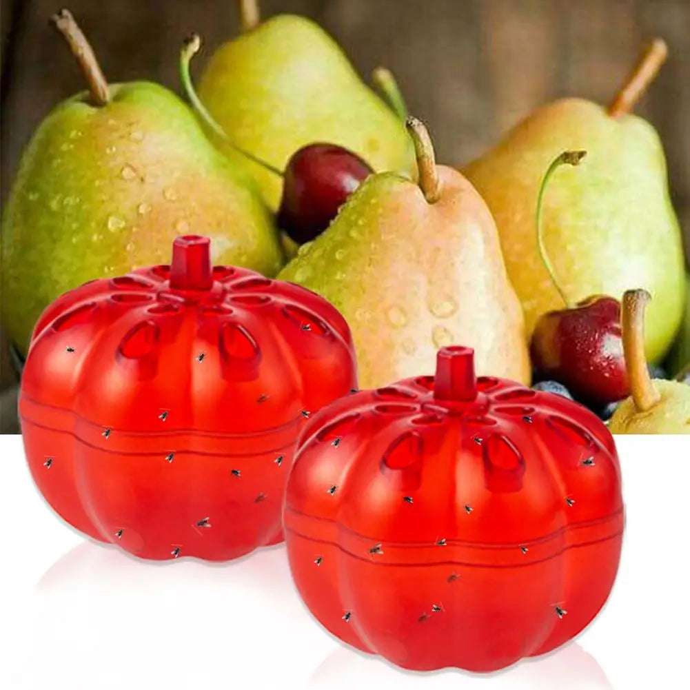 2-Pack Reusable Fruit Fly Trap – Indoor & Outdoor Insect Control