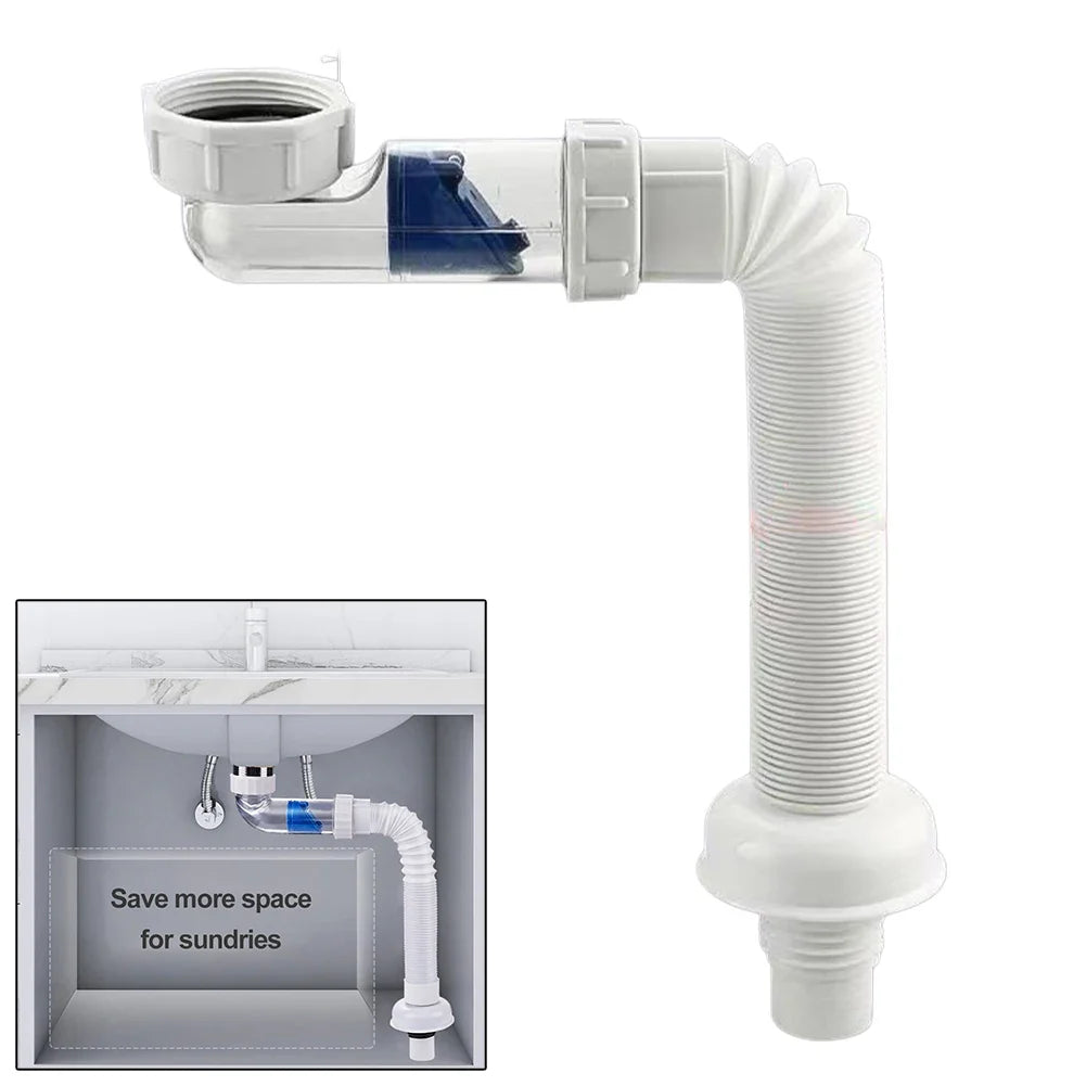 Kitchen Sink Drain Pipes Washing Basin Hose G1-1 Waste Water Pipe