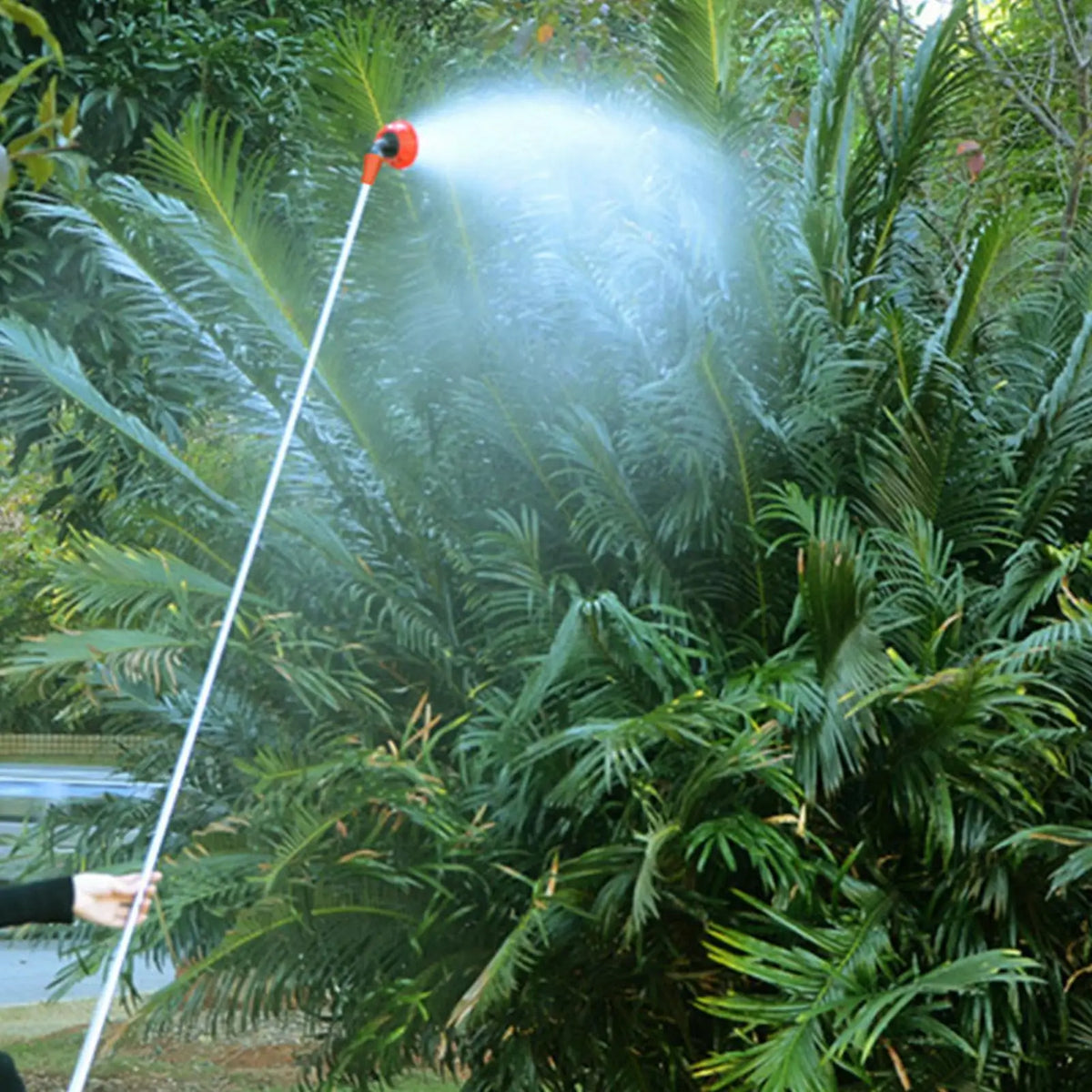 Telescopic Garden Sprayer Wand 19.6–98.4 In | Stainless Steel