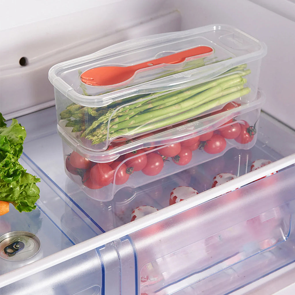 44oz Microwavable Spaghetti Cooking Box with Lid & Drainer
