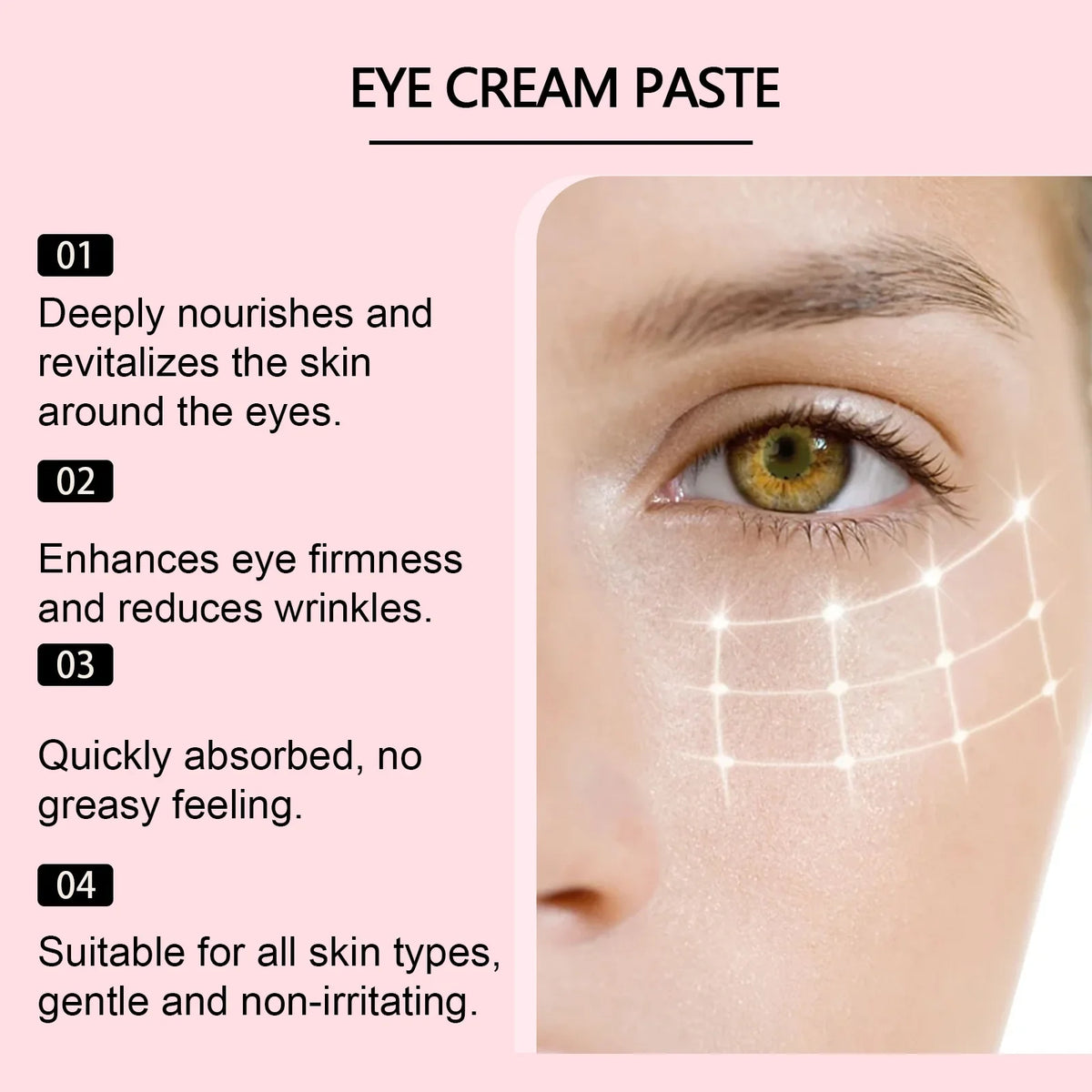 Ouhoe Anti-Wrinkle Eye Cream – Firming & Hydrating 5ml