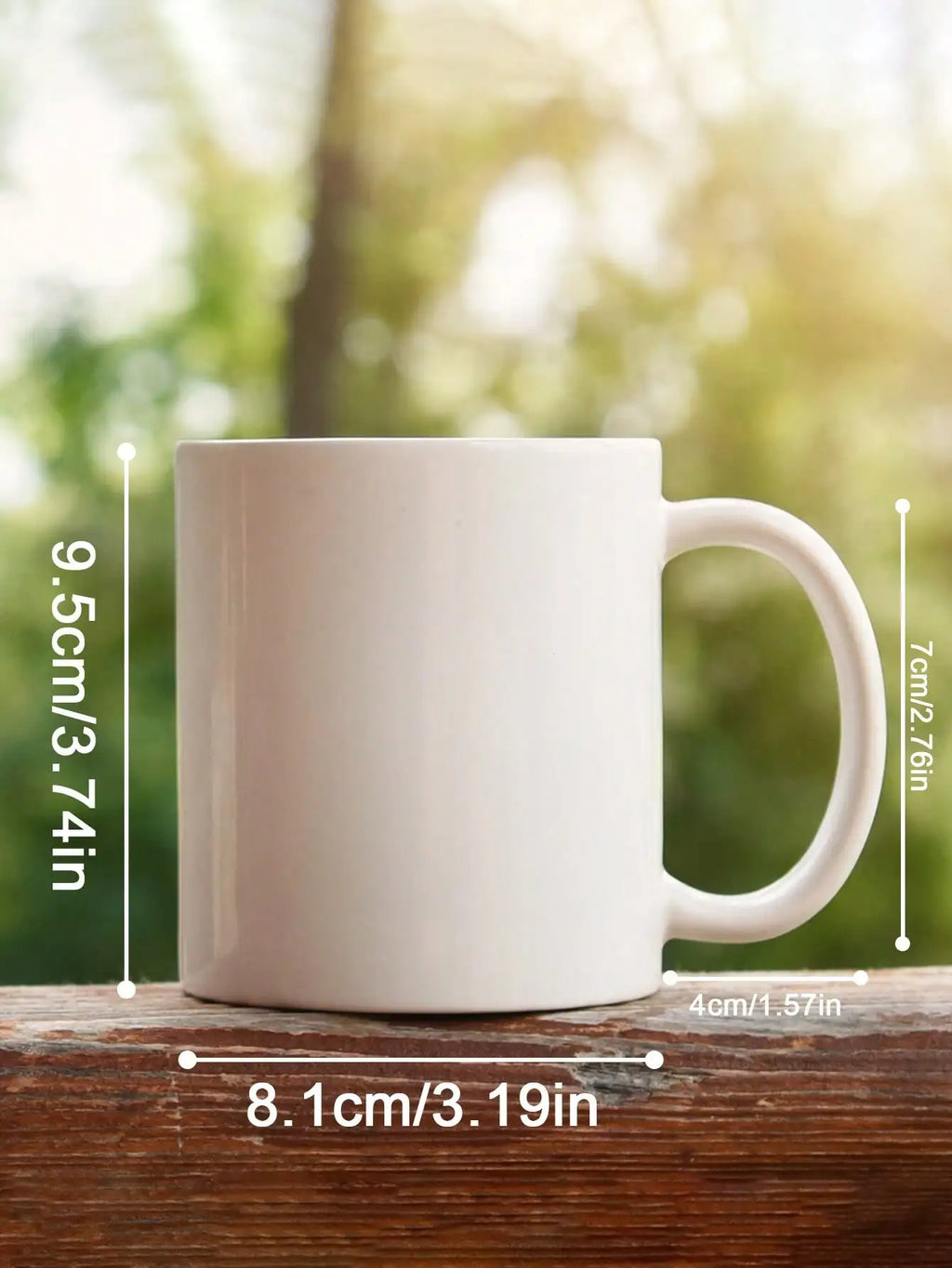 Personalized 3D Dad Mug – Custom Photo & Name Coffee Cup