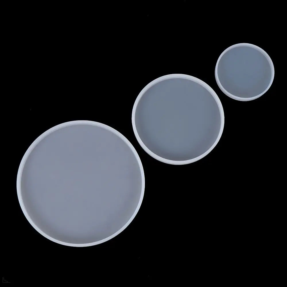 Silicone Mold Round Petri Dish Coaster Epoxy Resin Art Supplies Make