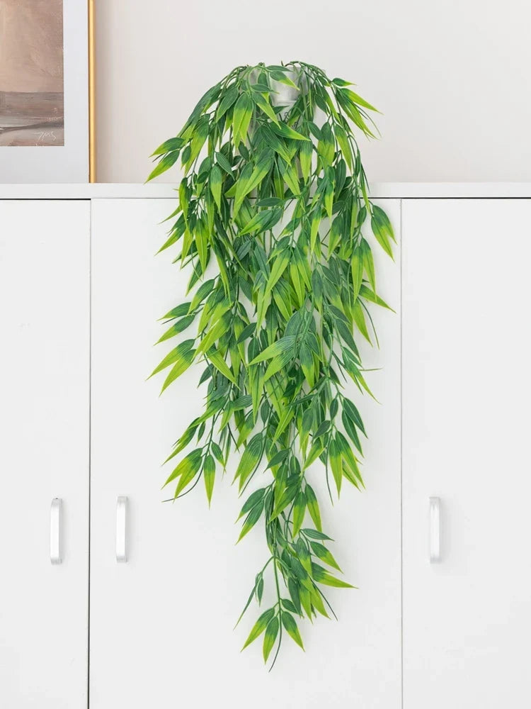 Artificial Willow Leaf Vine Hanging Decor – Party & Home