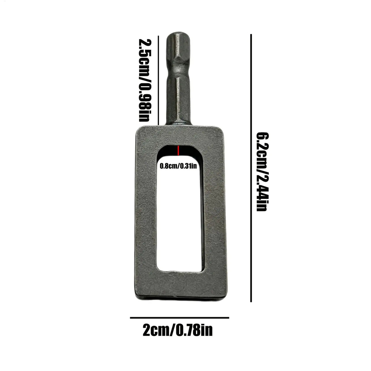 Wire Twister Drill Bit – Hex Cable Tying Tool for Fencing
