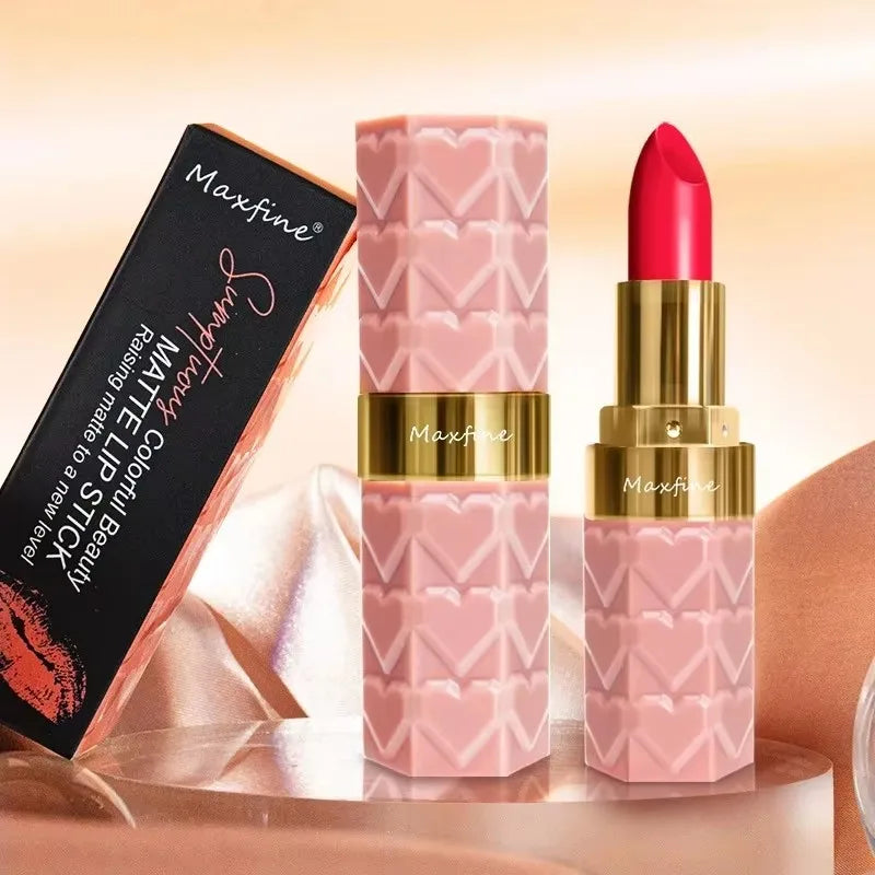 Nude Matte Lipsticks 4 Colors Waterproof Long Lasting Lip Stick Not