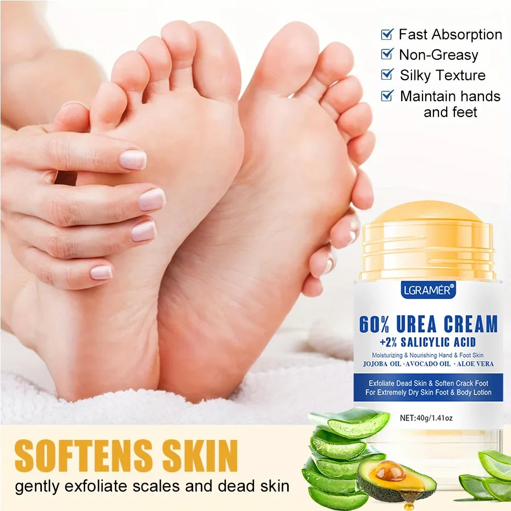 REAROYA Heel Repair Cream – Cracked Foot & Hand Treatment 40g