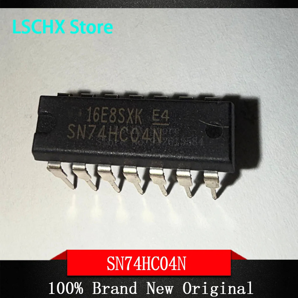 10-Pack SN74HC DIP Logic ICs – 74HC00 74HC04 74HC244 & More