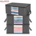 Large Capacity Clothes Storage Bags with Handle | 1/3 Pack