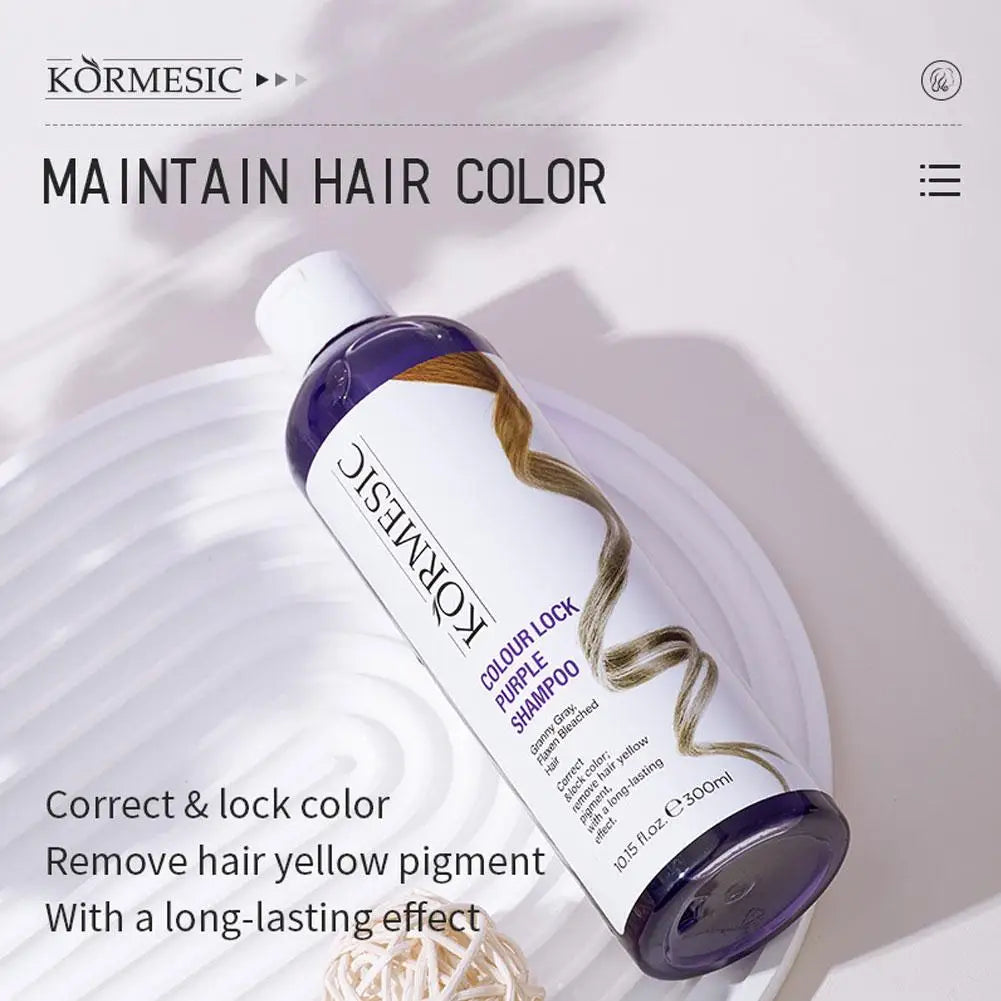 Keratin Purple Shampoo – Color Protect, Anti-Brass & Repair