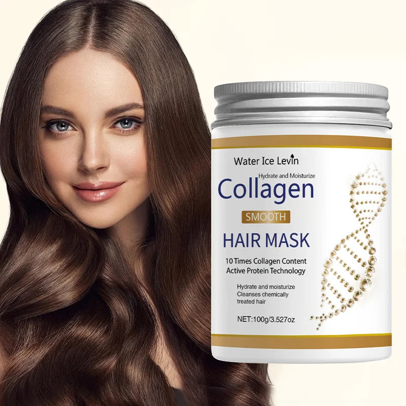 Keratin Hair Mask with Collagen & Coconut Oil | Deep Moisture