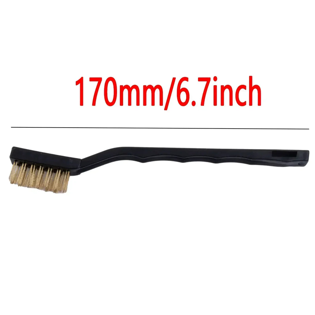5-Piece Brass Wire Brush Set – Industrial Scrubbing & Cleaning
