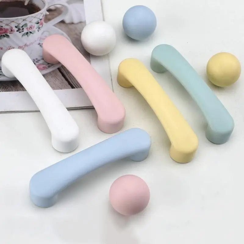 Children's Furniture Handles Nordic Ceramic Children Room Cabinet