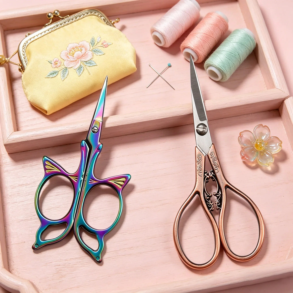 Embroidery Scissors – Stainless Steel Tailor Sewing Scissors