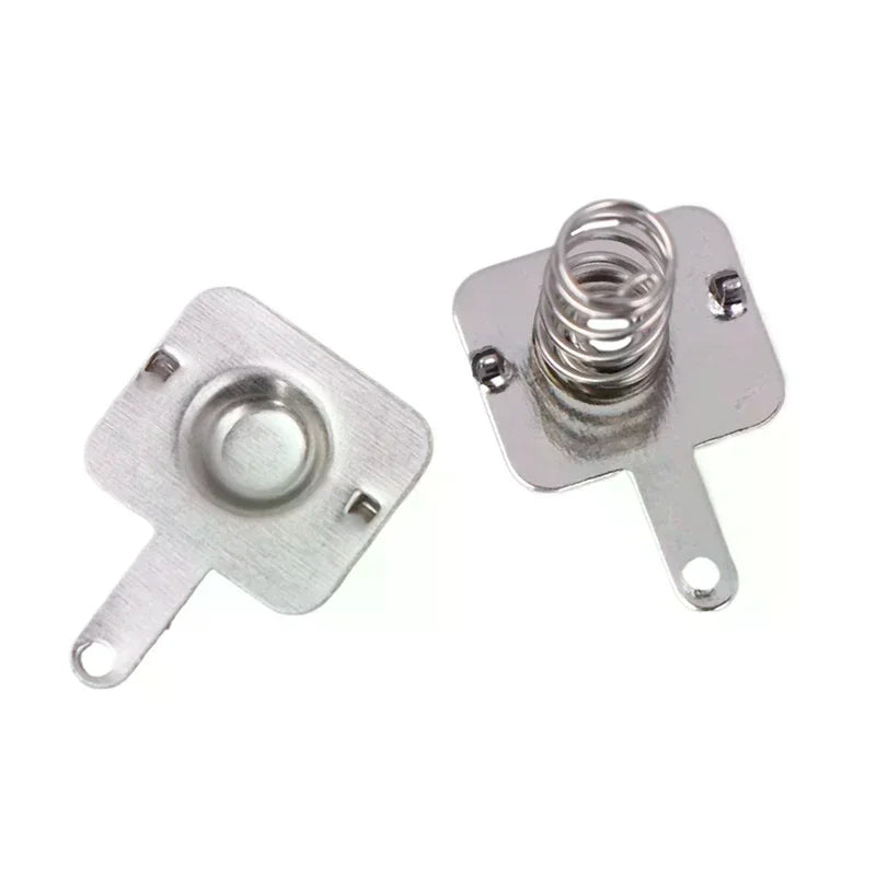 DIY Accessories 18650 Battery Sheet Spring Contact Box Positive